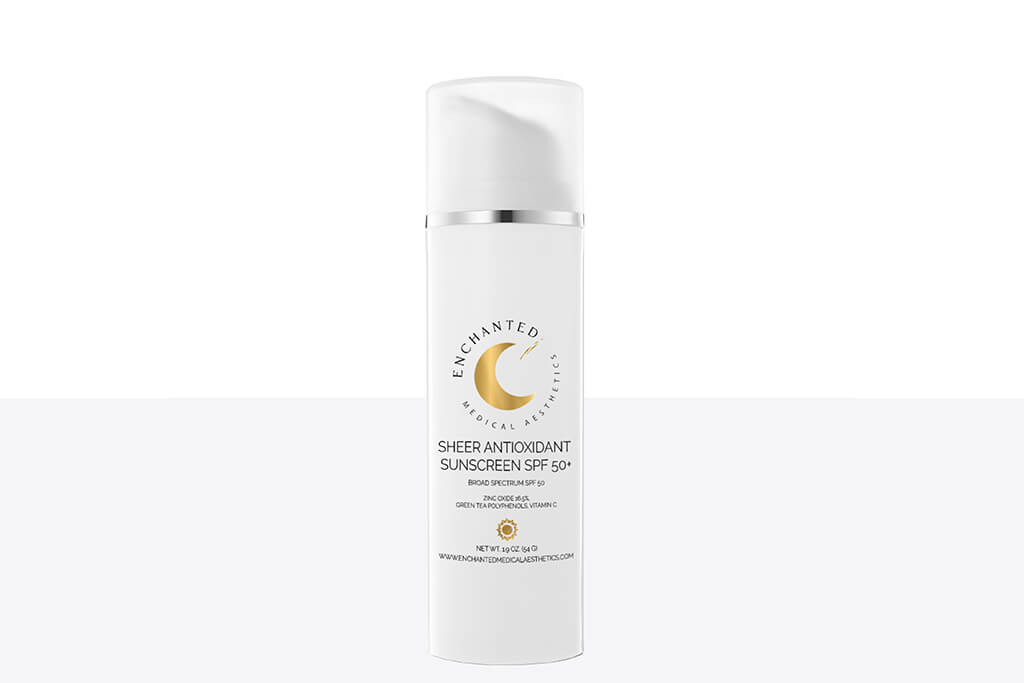 Sheer Antioxidant Sunscreen SPF 50+ By Enchanted Medical Aesthetics