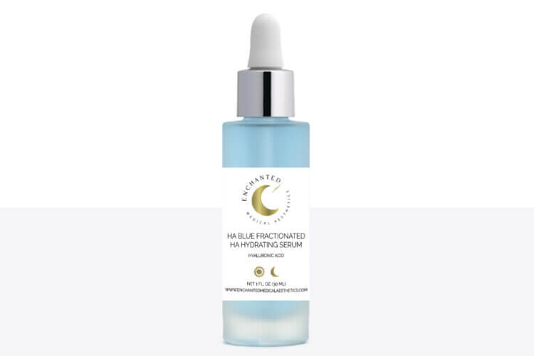 HA Blue Fractionated Hyaluronic Acid Serum By Enchanted Medical Aesthetics