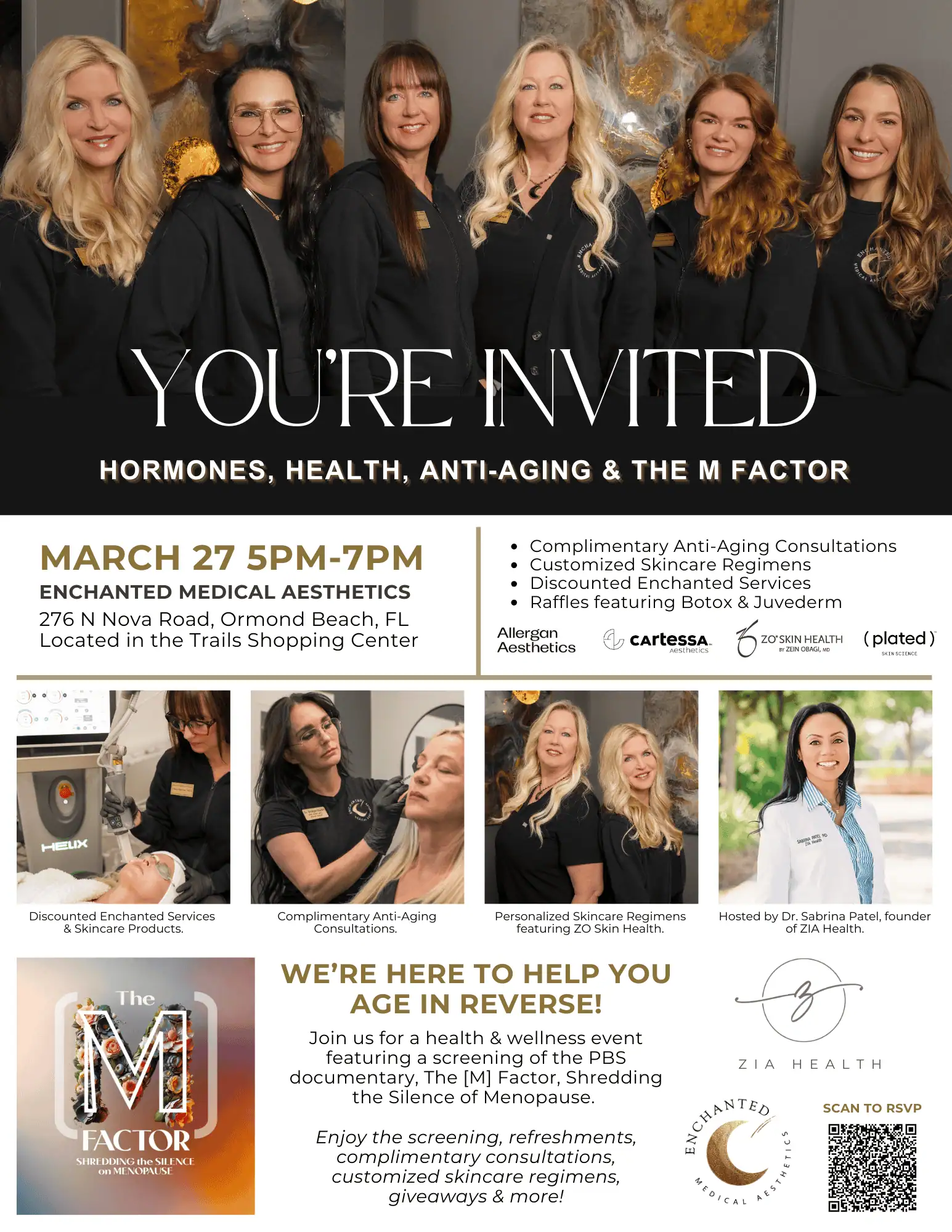 Hormones, Health & Anti-Aging Event with Zia Health